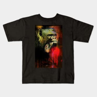 Graffiti Gorilla Kids T-Shirt